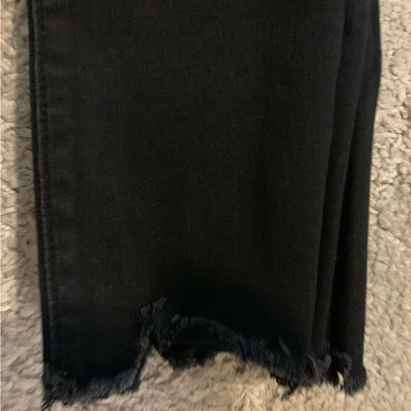 Abercrombie & Fitch High Rise Super Skinny Ankle Denim Size 27 Color Black Wash - Picture 2 of 5
